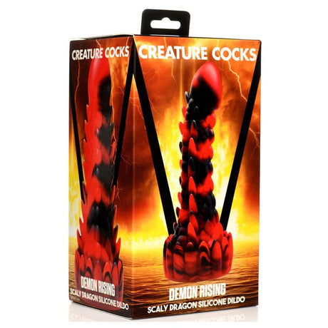Creature Cocks Demon Rising Scaly Dragon Dildo
