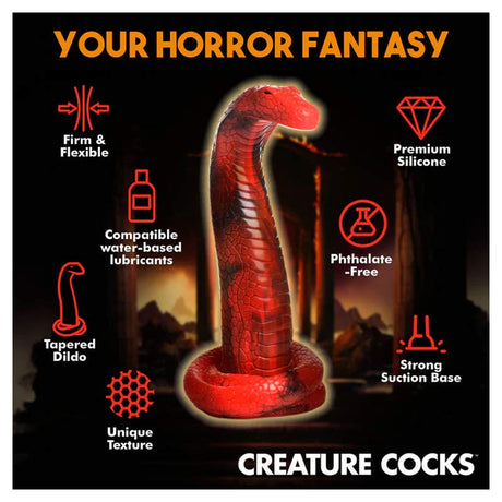 Creature Cocks King Cobra Dildo