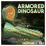 Creature Cocks Stegosaurus Spiky Reptile Dildo