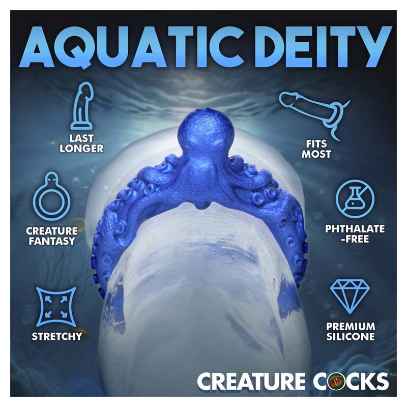 Poseidon's Octo-Ring Silicone Cock Ring