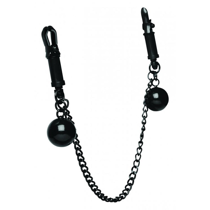 Clamps with Ball Weights and Chain