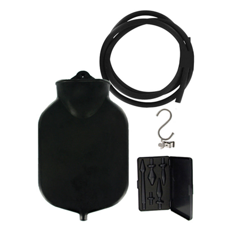 Deluge Deluxe Black Enema Set