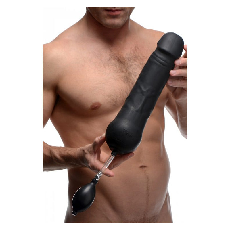 Toms Inflatable Silicone Dildo