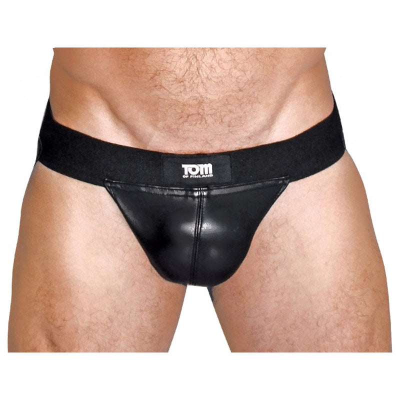 Leather Jock Strap- L-XL